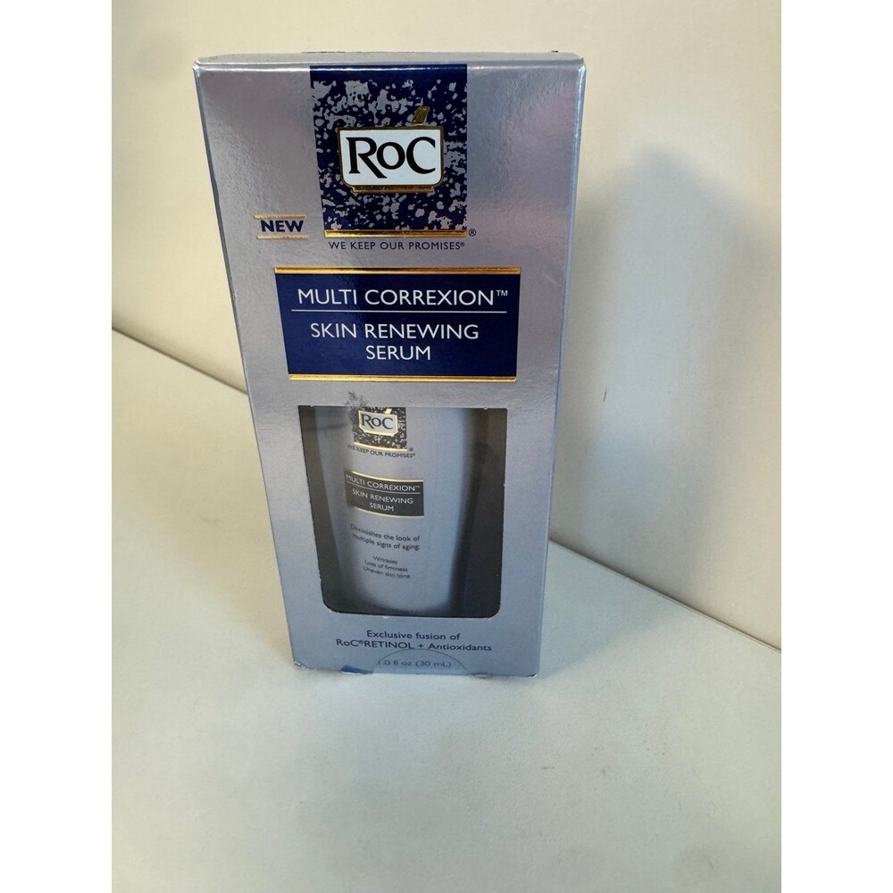 Roc Retinol Anti Aging Multi Skin Renewing Serum 1 oz 30ml New Old Stock